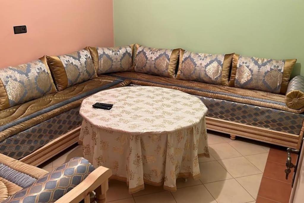 3 Zimmer Wohnung Corniche Nador Sidi Ali- Am Meer & Wifi Eksteriør bilde