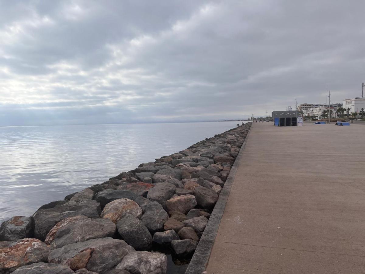3 Zimmer Wohnung Corniche Nador Sidi Ali- Am Meer & Wifi Eksteriør bilde
